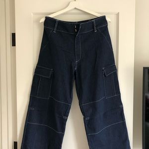 IAMGIA Blue jeans w cargo pockets